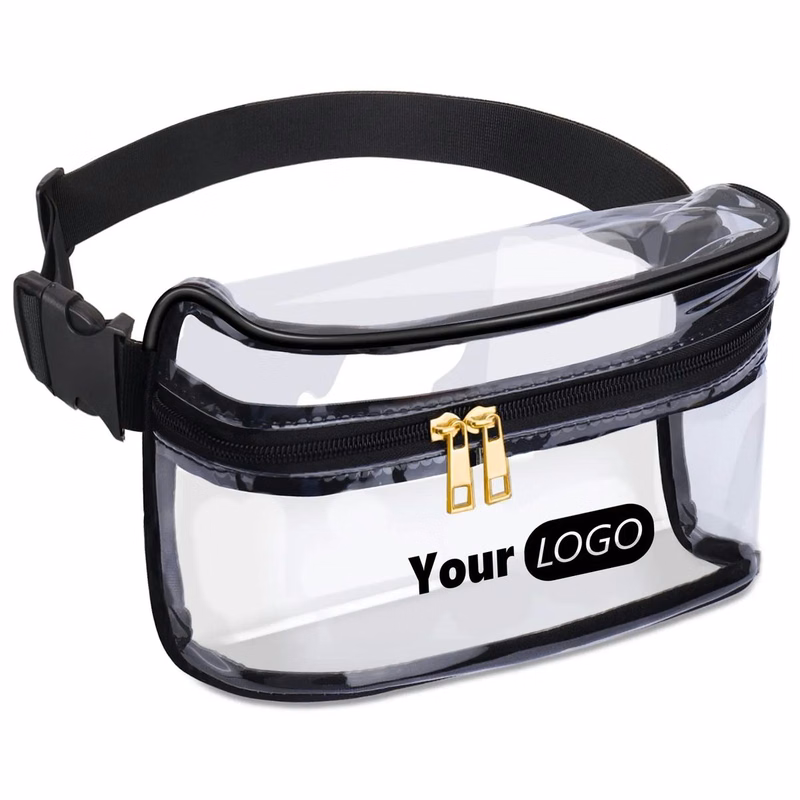 Waterproof Clear Fanny Waist Pack with Adjustable Strap