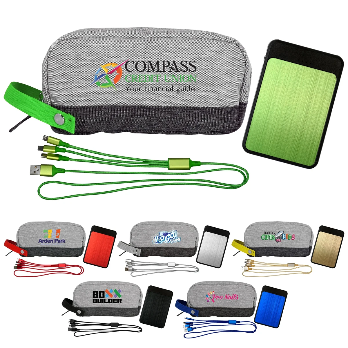 Bay Vivid Power Bank Cable Gift Set 1