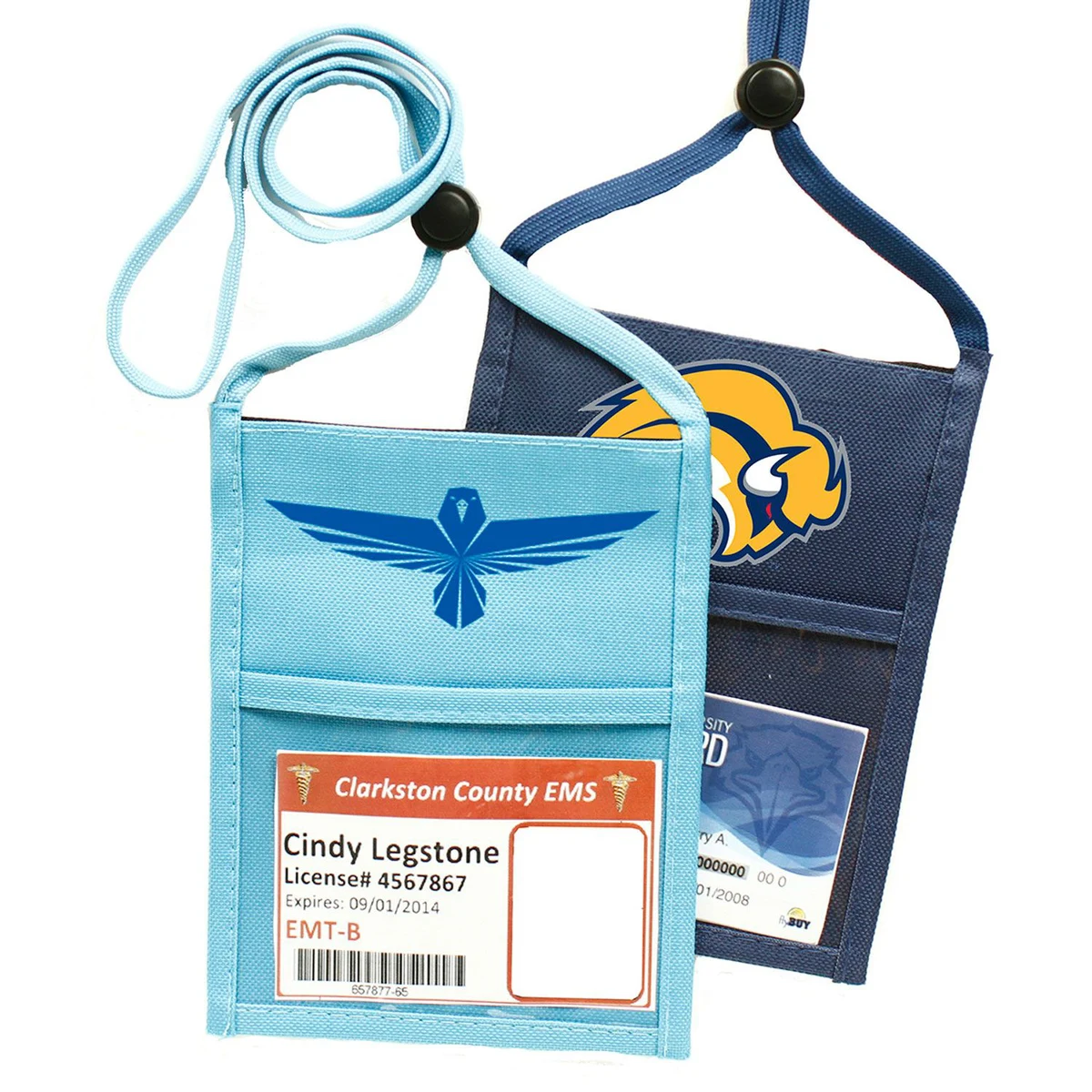 POLYESTER PREMIUM DOUBLE WINDOW POUCH 1