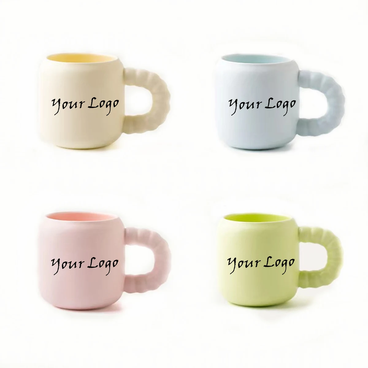 Coffee Mug With Spoon And Lid 1