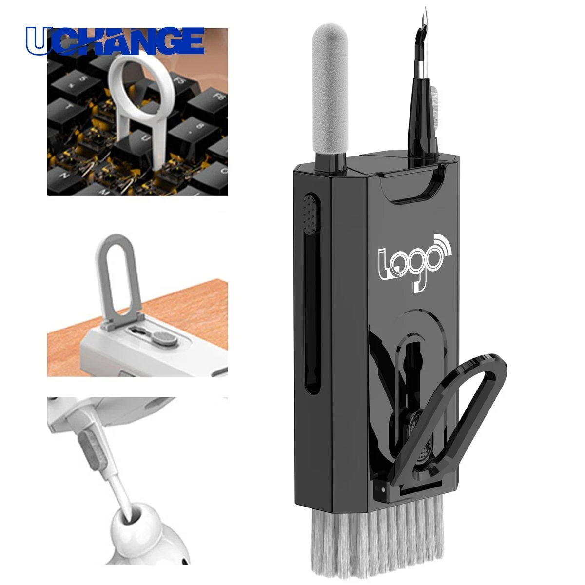 Portable 8-in-1 Cleaning Pen for Electronics 1