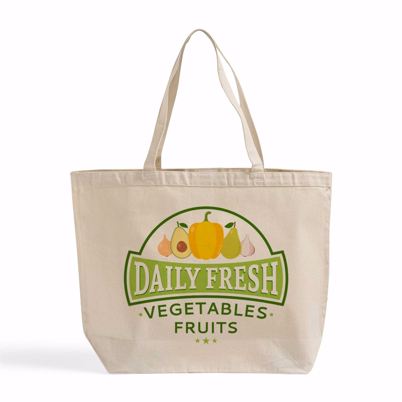 Hook & Loop Jumbo Canvas Tote Bag