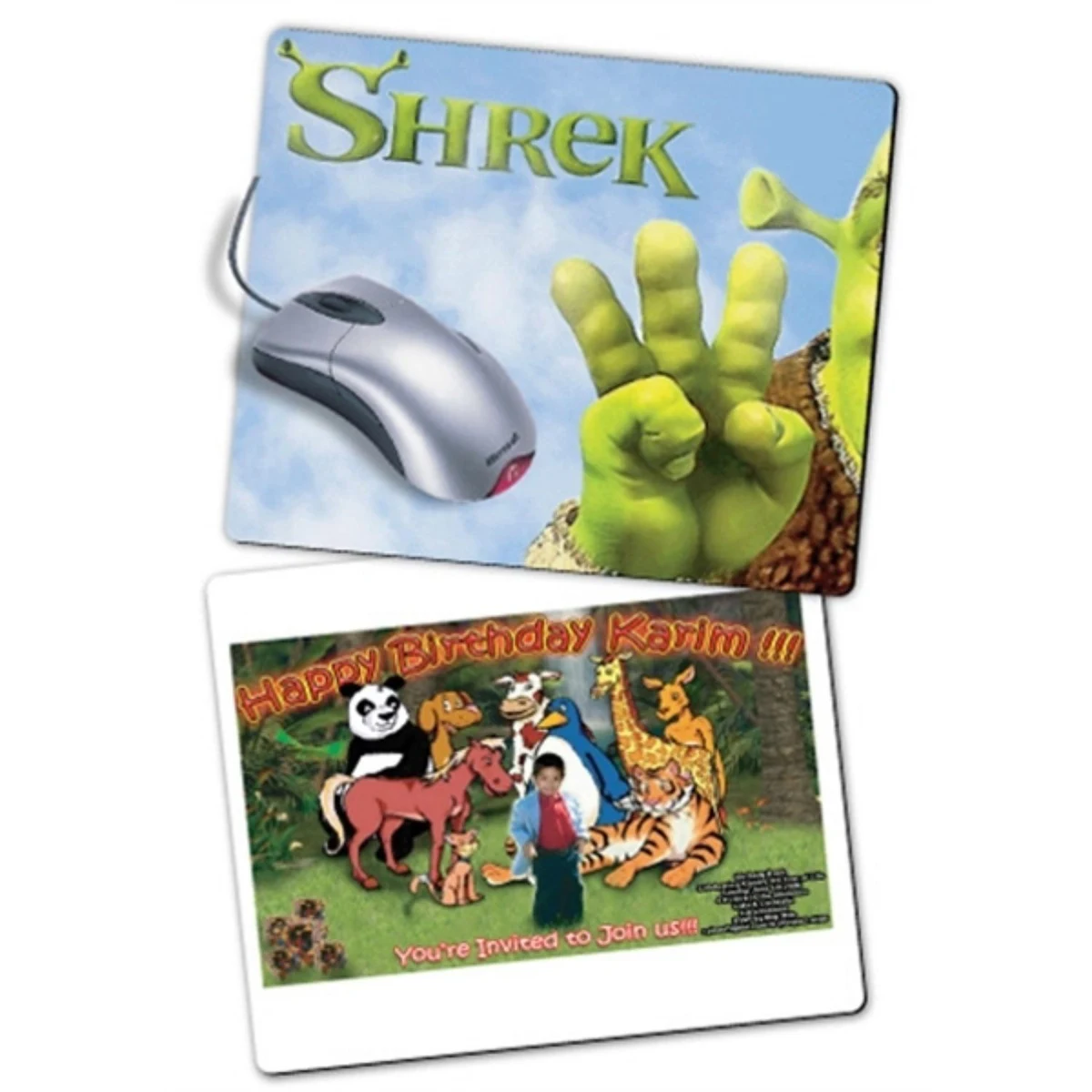Large Rectangle Full Color Sublimation Mouse Pads 1