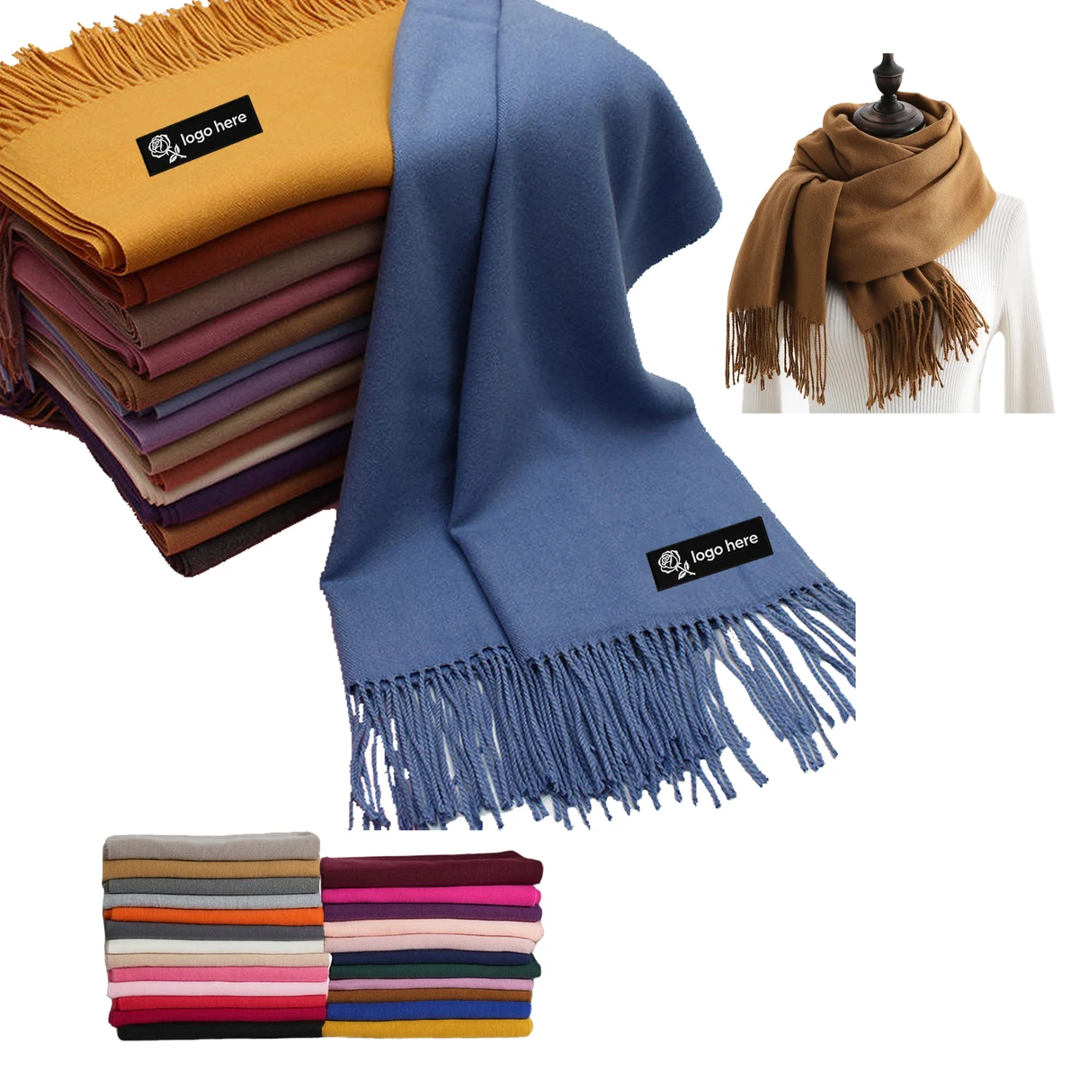 Oversized Luxury Soft Scarf 1
