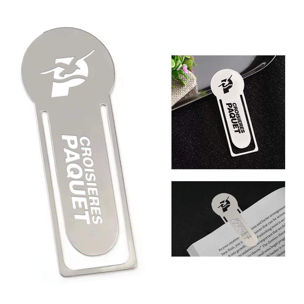 Metal Custom Cut Bookmark 1