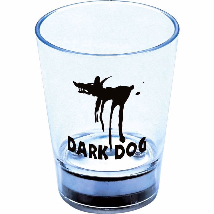 2 Oz. Slammer Short Acrylic Shot Glass w/LED Lights