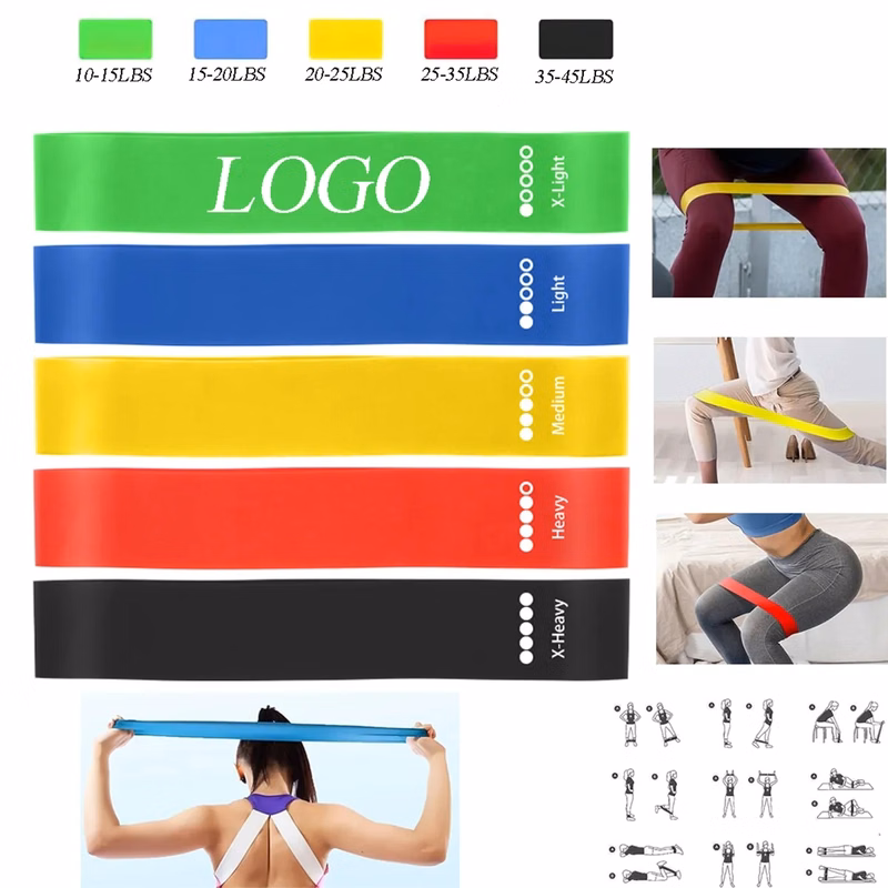 TPE Yoga Fitness Resistance Bands
