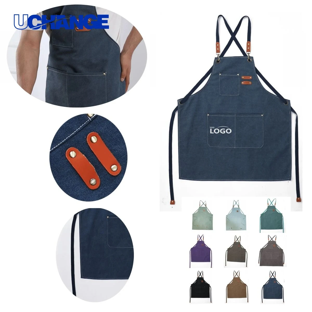 Canvas Chef Apron Workwear 1
