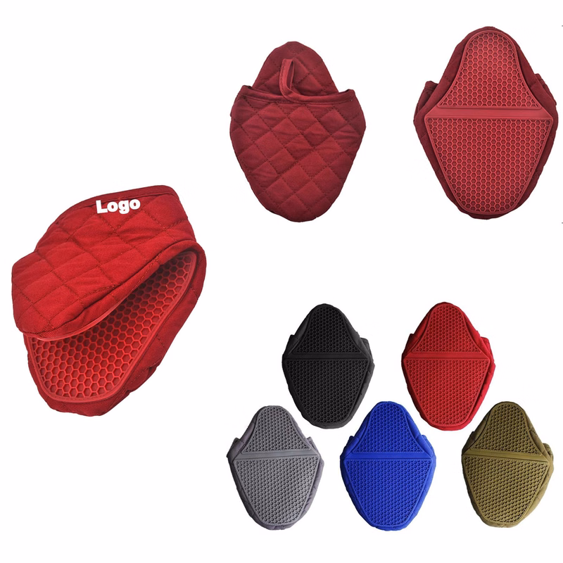 Add Cotton Silicone Heat-Insulating Gloves