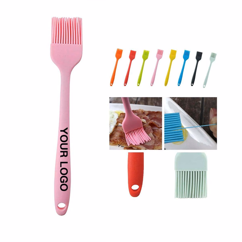 Heat Resistant Silicone BBQ Brush for Cooking and Baking