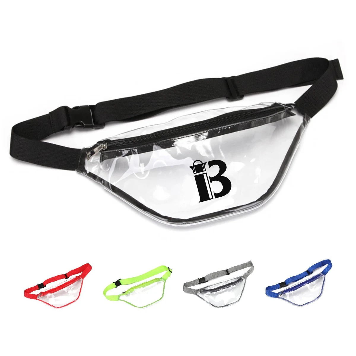 Clear Fanny Pack Transparent Adjustable Belt Bag 1