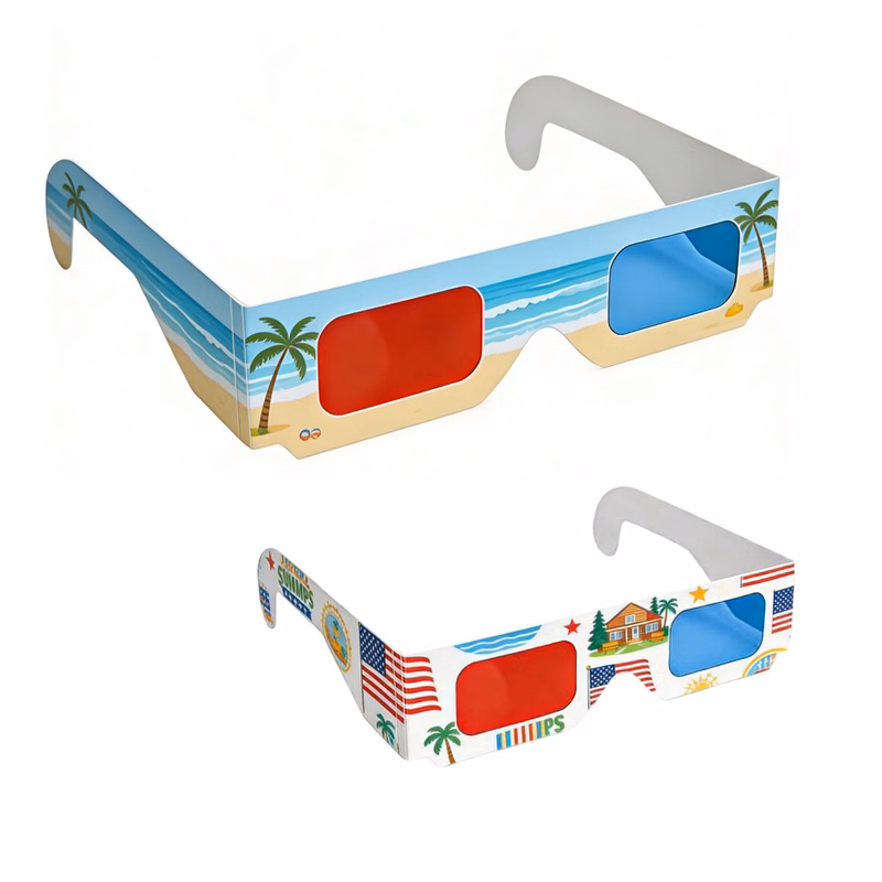 Full Color Imprinting 3D Cardboard Glasses