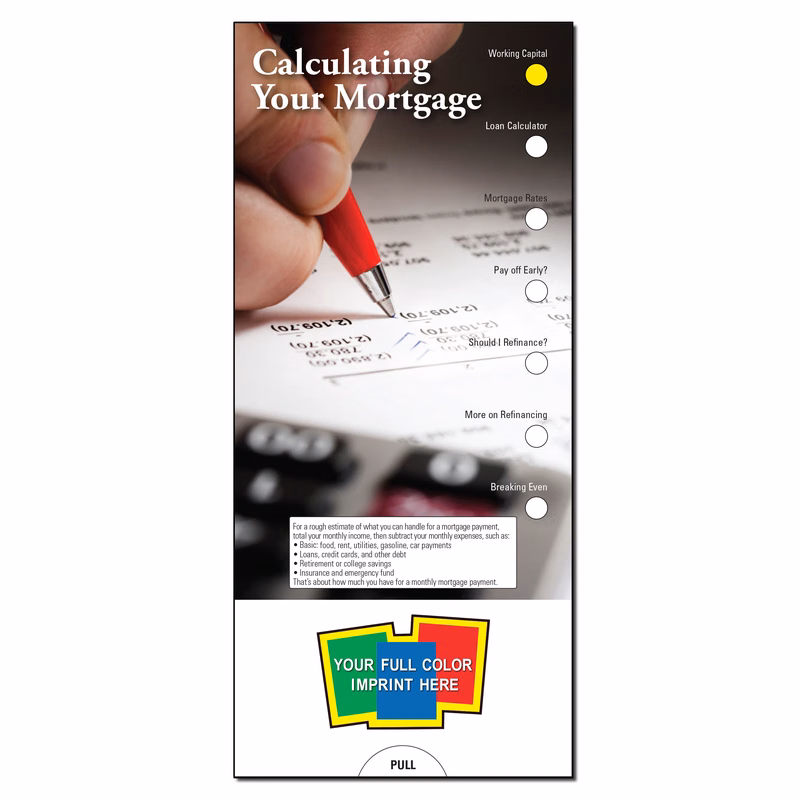 SLIDE CHART - Calculating Your Mortgage Slide Chart