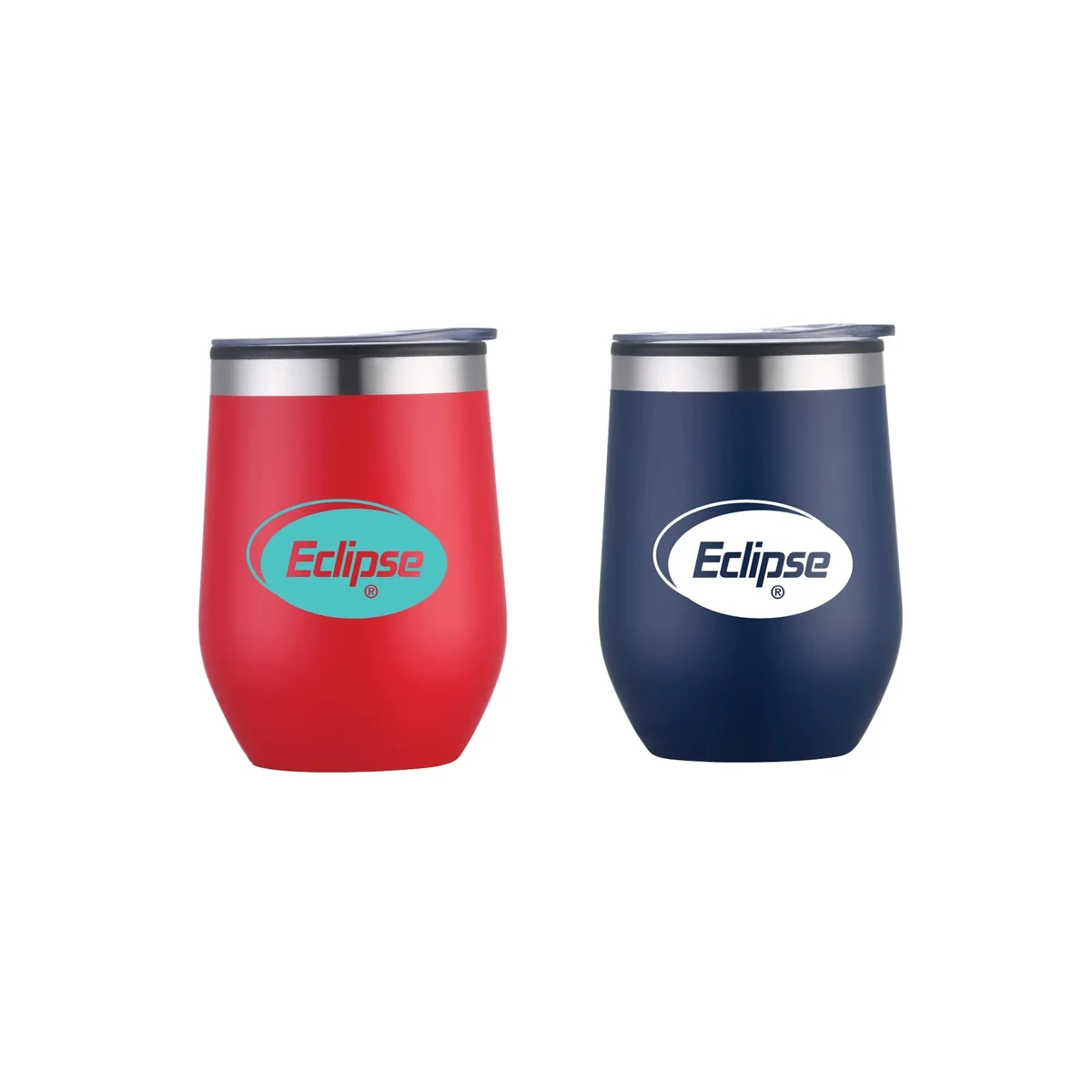 12oz Double Wall Tumbler w/ Stainless Rim 1