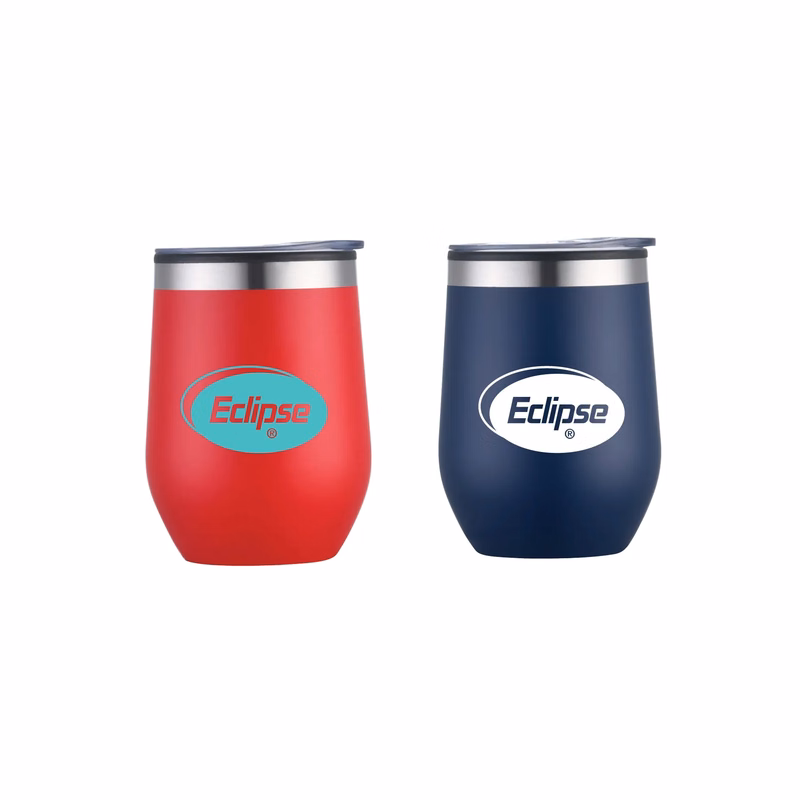 12oz Double Wall Tumbler w/ Stainless Rim