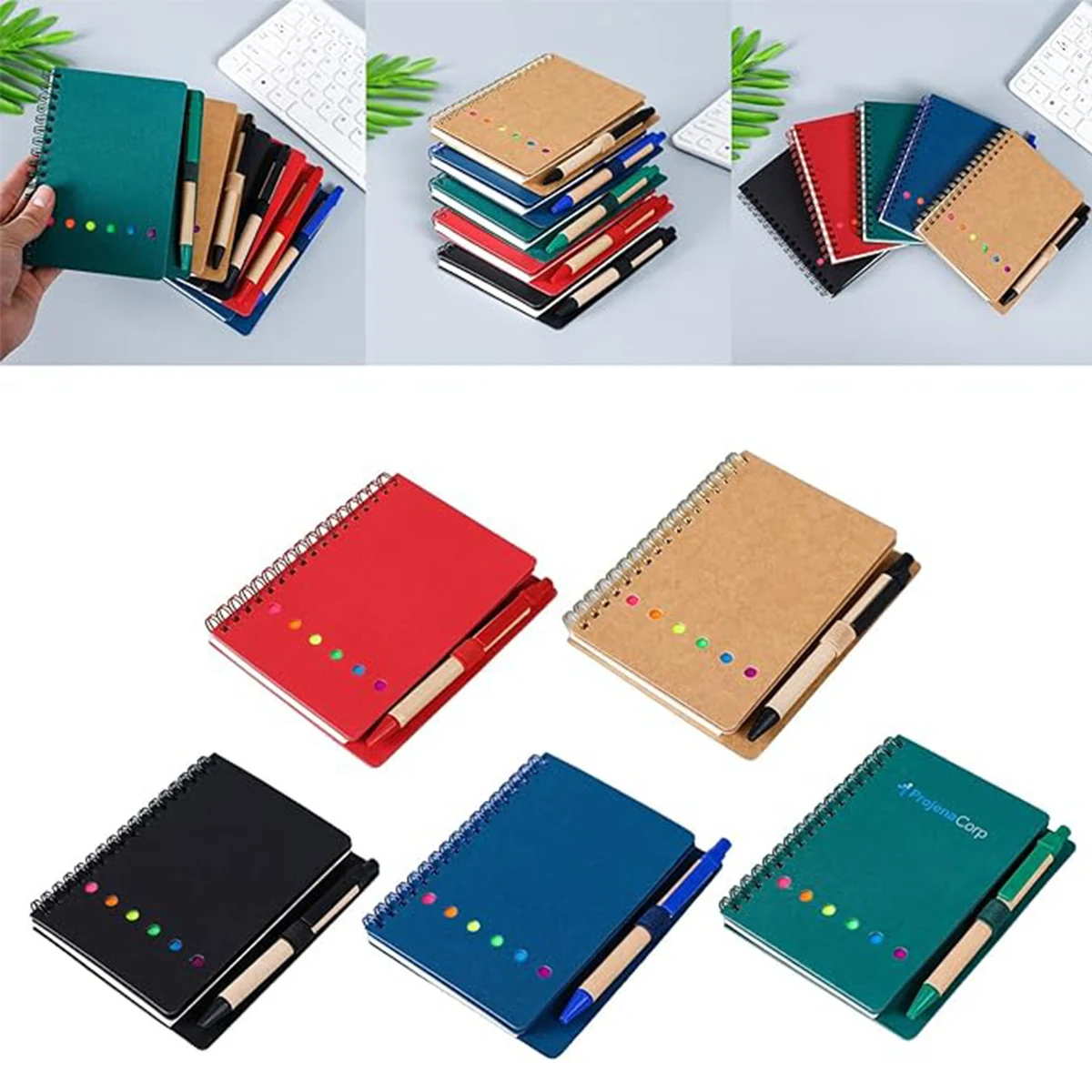 Multi Functional Sticky Coil Notebook 1