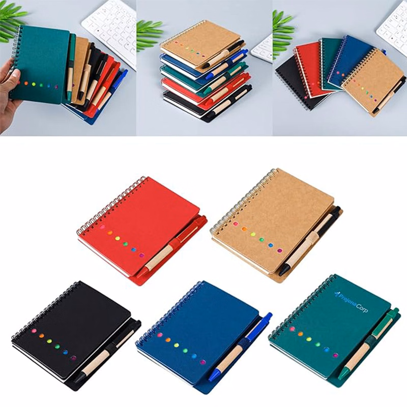 Multi Functional Sticky Coil Notebook