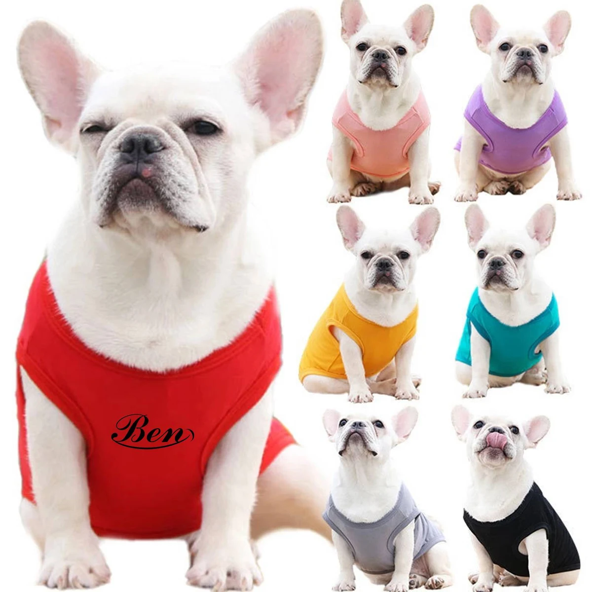 Pet Summer T-Shirts Dog Clothes 1