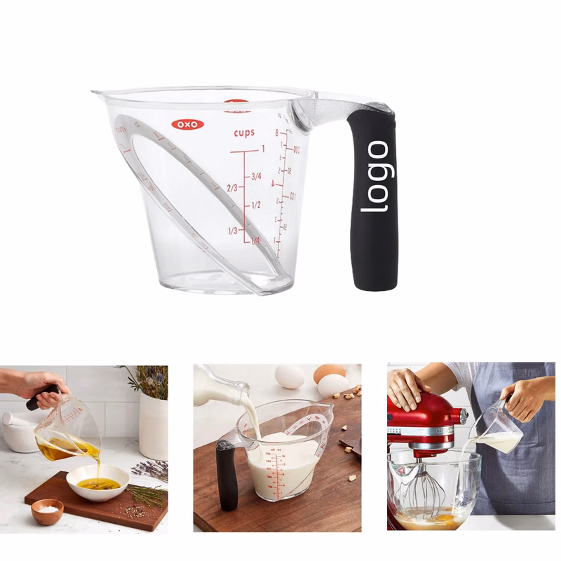Plastic Measuring Cups with Handle