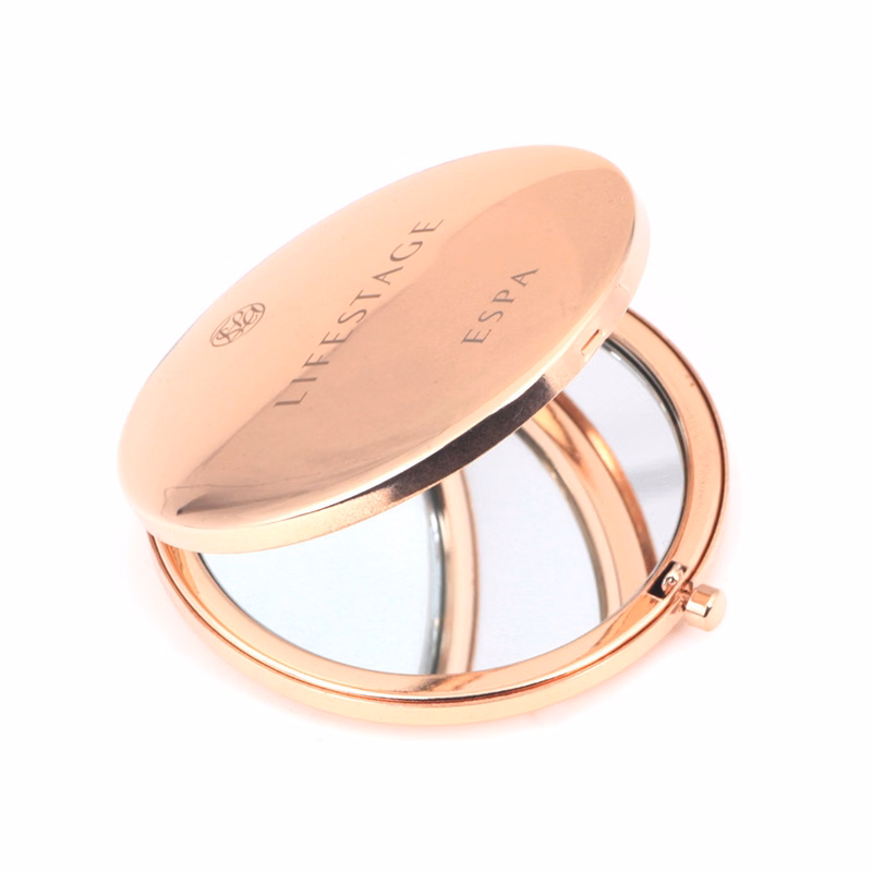 Rose Gold Compact Mirror