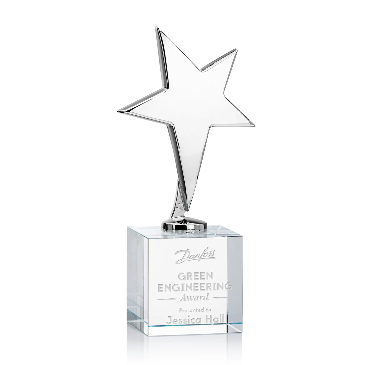 Tuscany Chrome Star on Granby Base - Clear 1