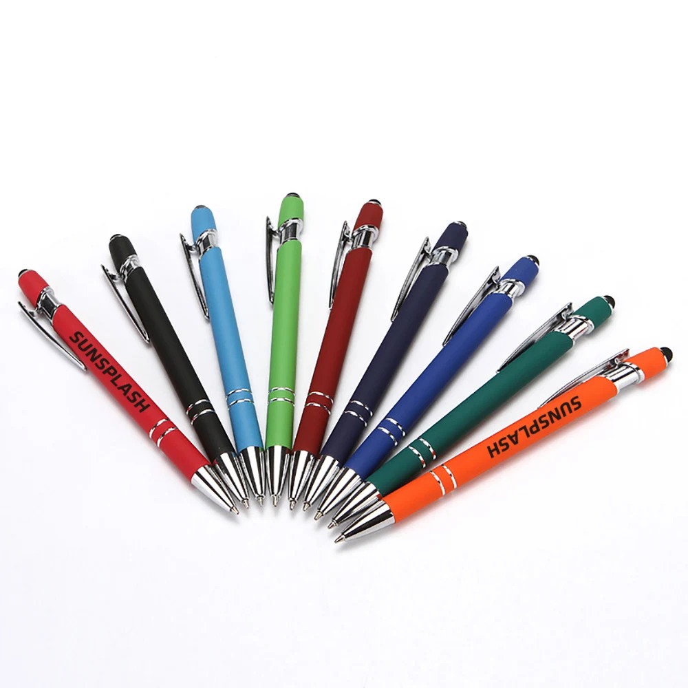 The Classic Mental Stylus Pen - Customized Logo 1