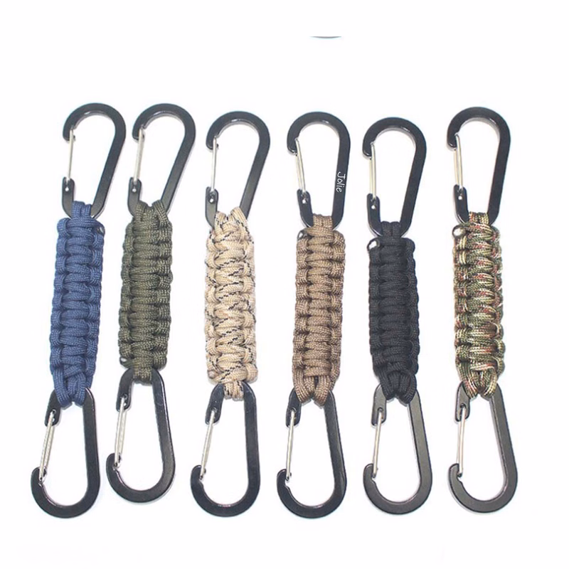 Survival Woven Rope Keychain