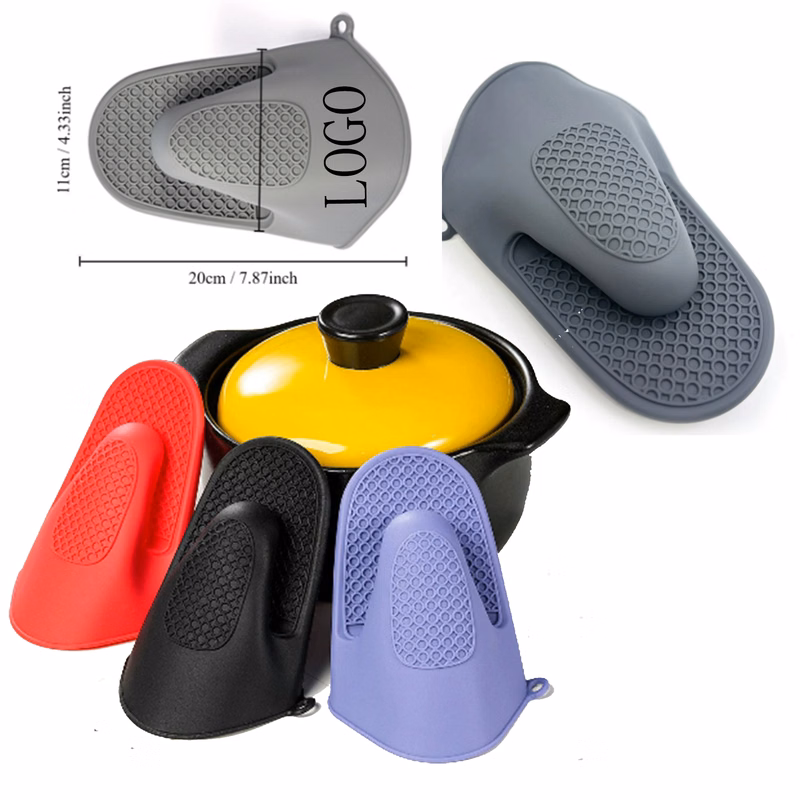 Heat-Resistant Thickened Silicone Grip Clamp