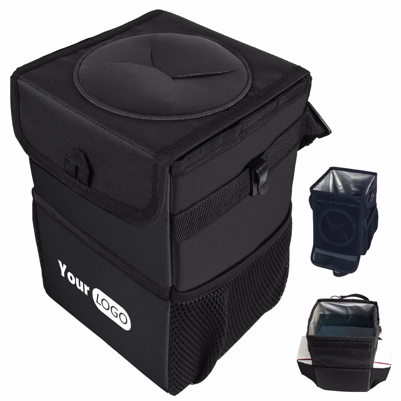 Oxford Multi Functional Foldable Car Trash Can