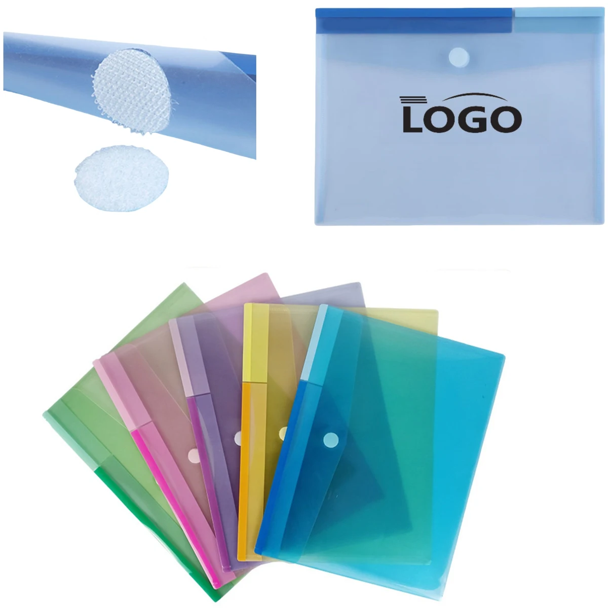 EasySnap PP Document Bag ?C Hook & Loop Closure 1