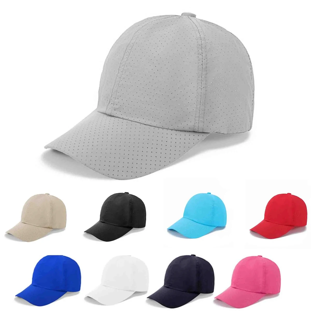 Mesh Baseball Cap Breathable Full Hat Trucker Quick Dry 1