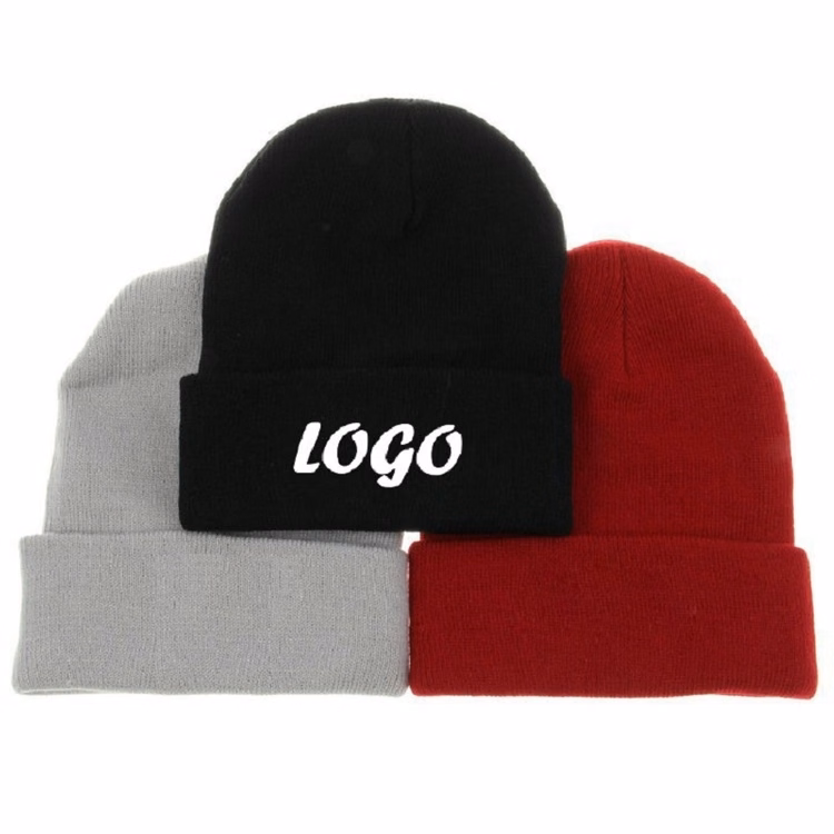 Knitt Beanie Cap With Cuff