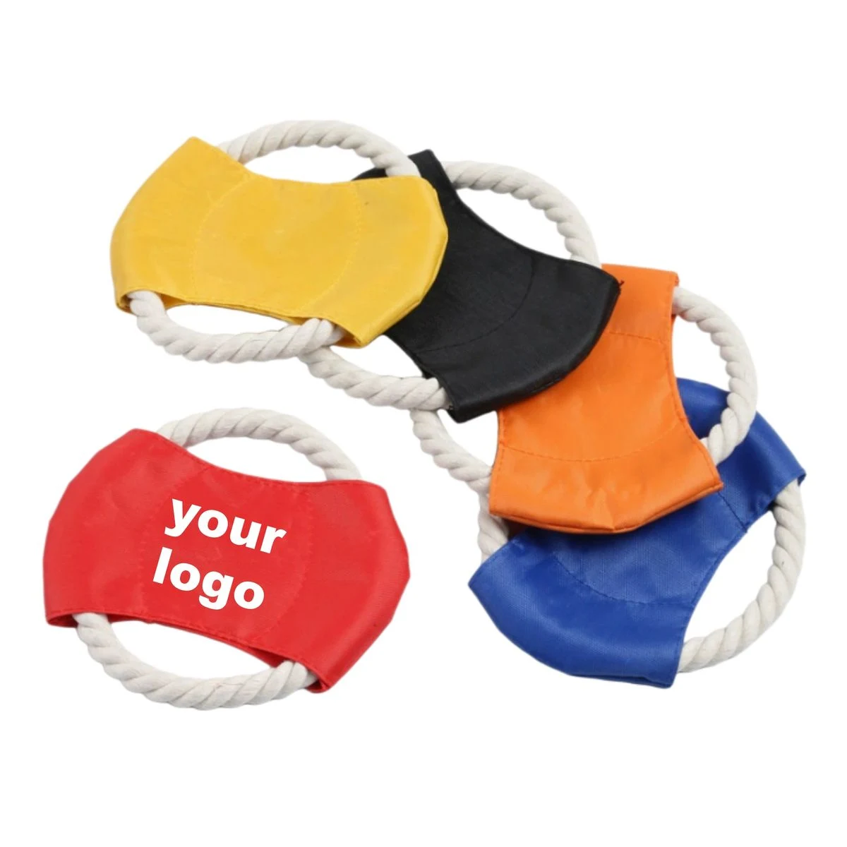 Durable Cotton Rope Dog Chew Disc Toy 1