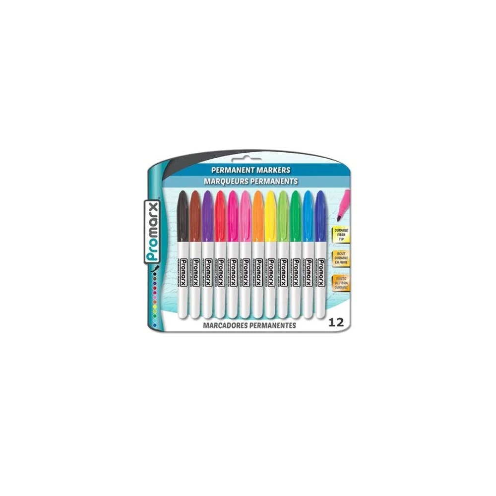 Permanent Marker Sets - 12 Count 1