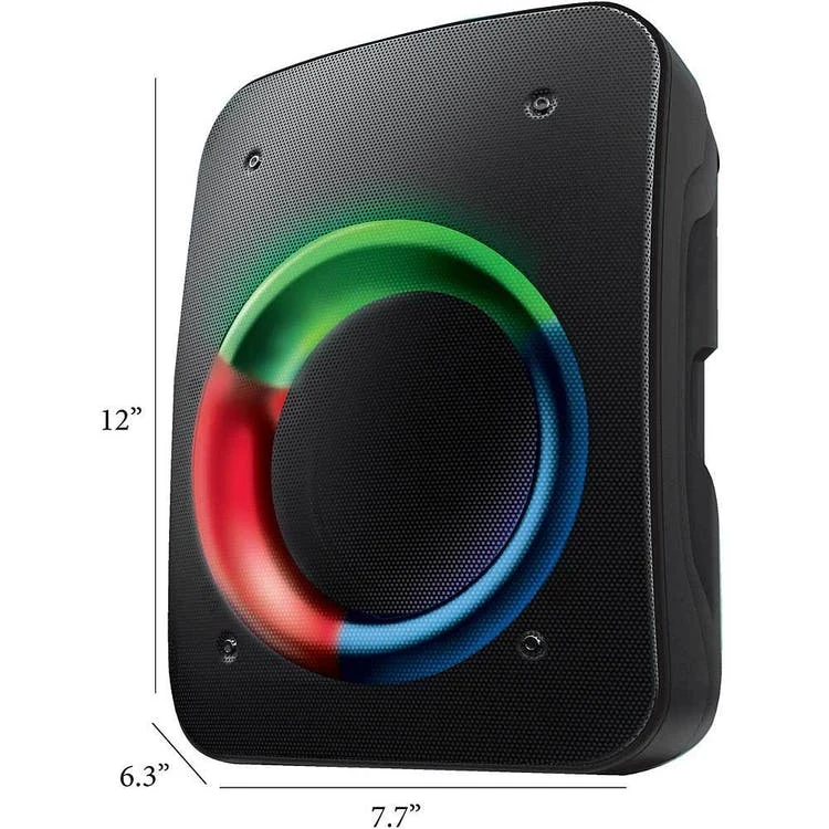 Large Wireless LED Party Speakers - Black 1