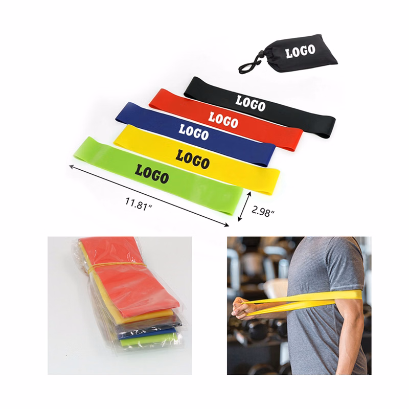 Versatile 5 - Levels Resistance Bands Exercise Set with Complimentary Carry Bag