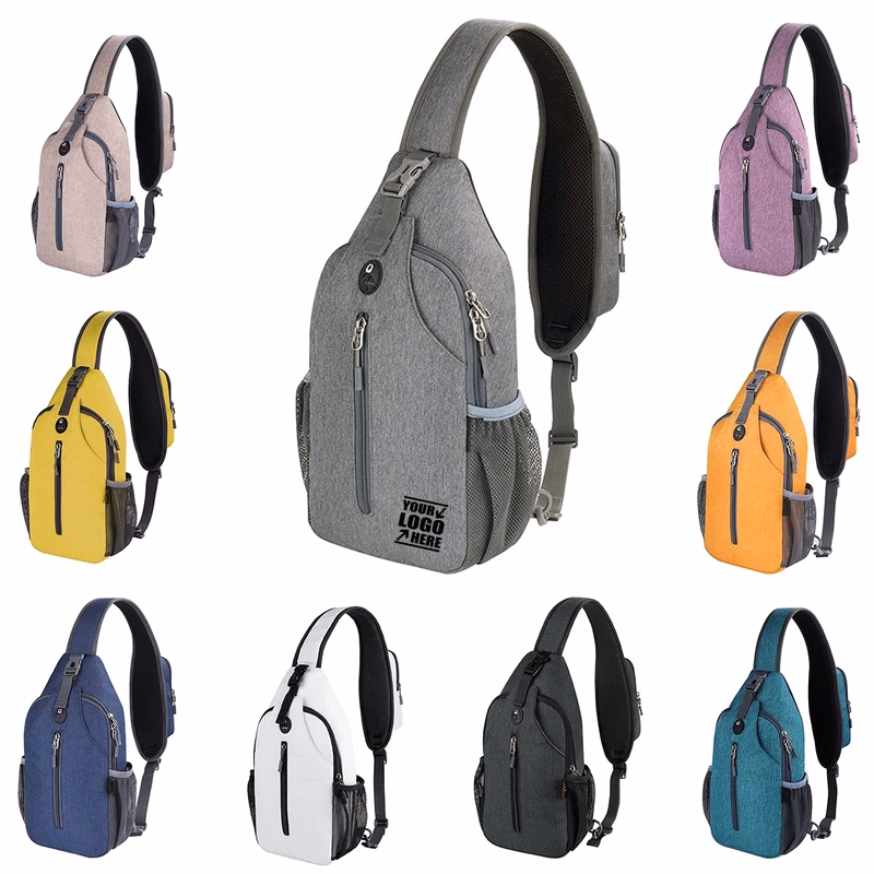 Travel Hiking Crossbody Sling Chest Backpack Bag