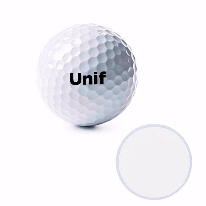 White Golf Ball w/ 332 dimples