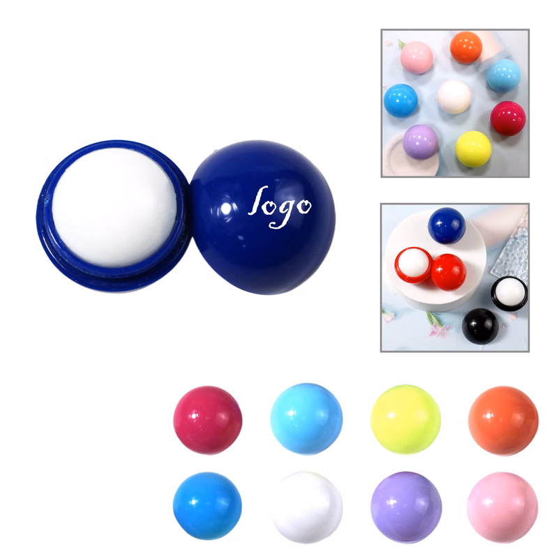 MOQ50 Fruit Scented Lip Balm Spheres