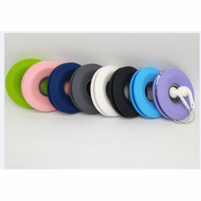 Donut Shape Silicone Earphone Winder