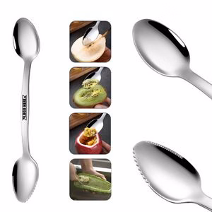 Dual Heads Stainless Steel Spoon
