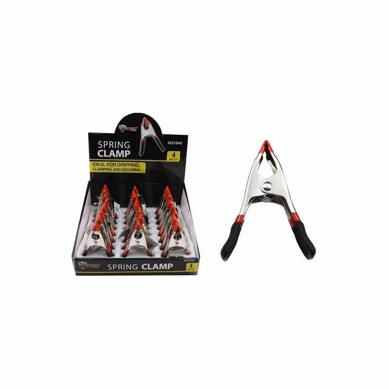 Metal Spring Clamps - 4"