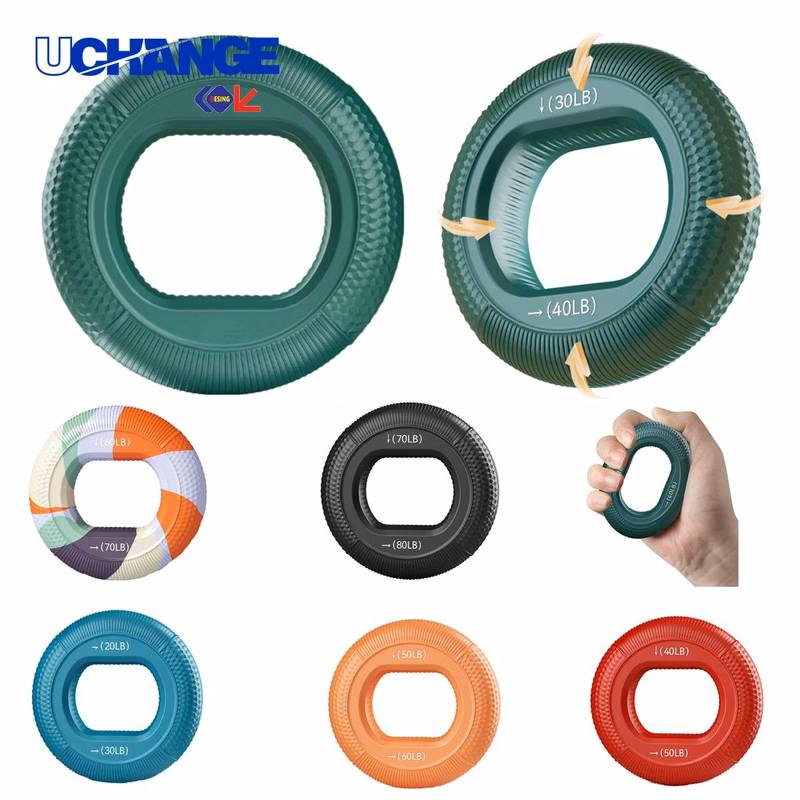 Silicone Grip Ring Stress Relief Toy