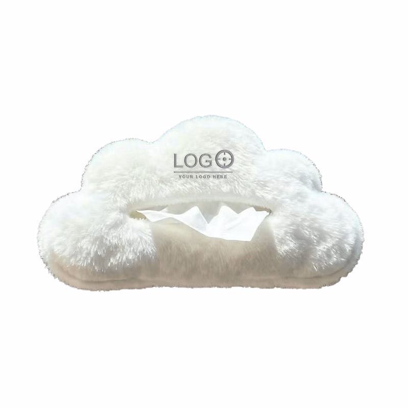 Cloud-Shaped Car Tissue Box with Suction Cup