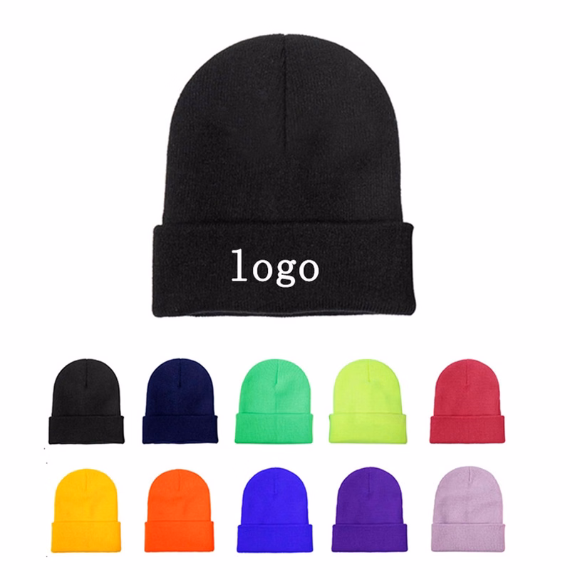 Solid Color Knitted Hat
