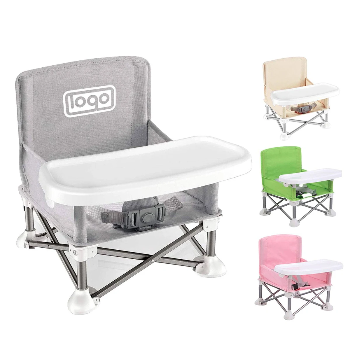 Portable Foldable Toddler Feeding Chair - Safe for Travel 1
