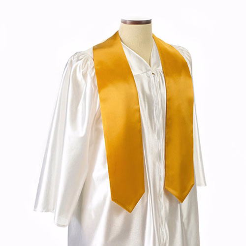 Gold 60" Graduation Stole