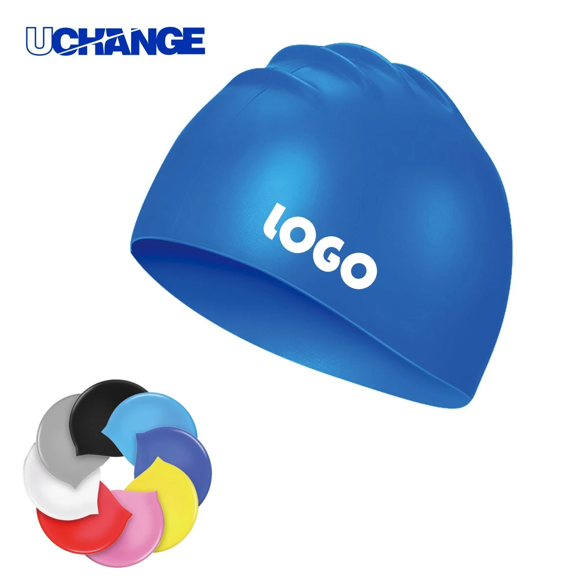 Unisex Silicone Swimming Cap for Water Sports 1