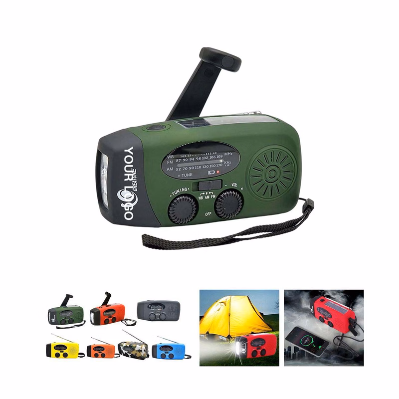 AM FM NOAA Emergency Radio with Rechargeable Battery