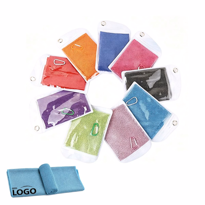 Instant Chill Microfiber Towel With Storage Case